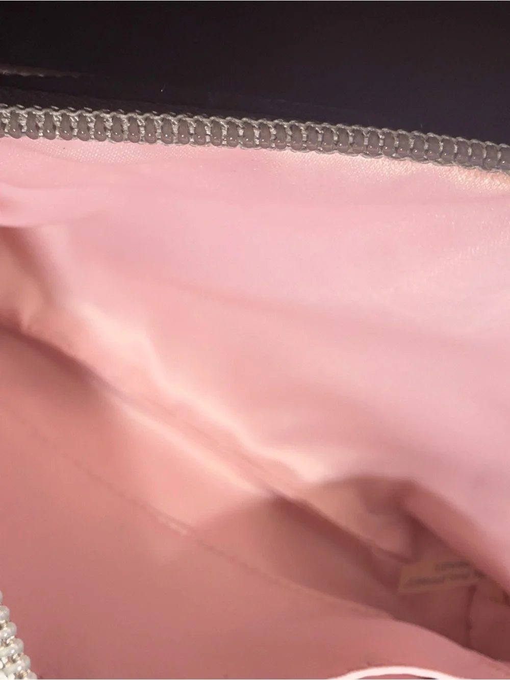 Coach Silver and Gray Signature Wristlet